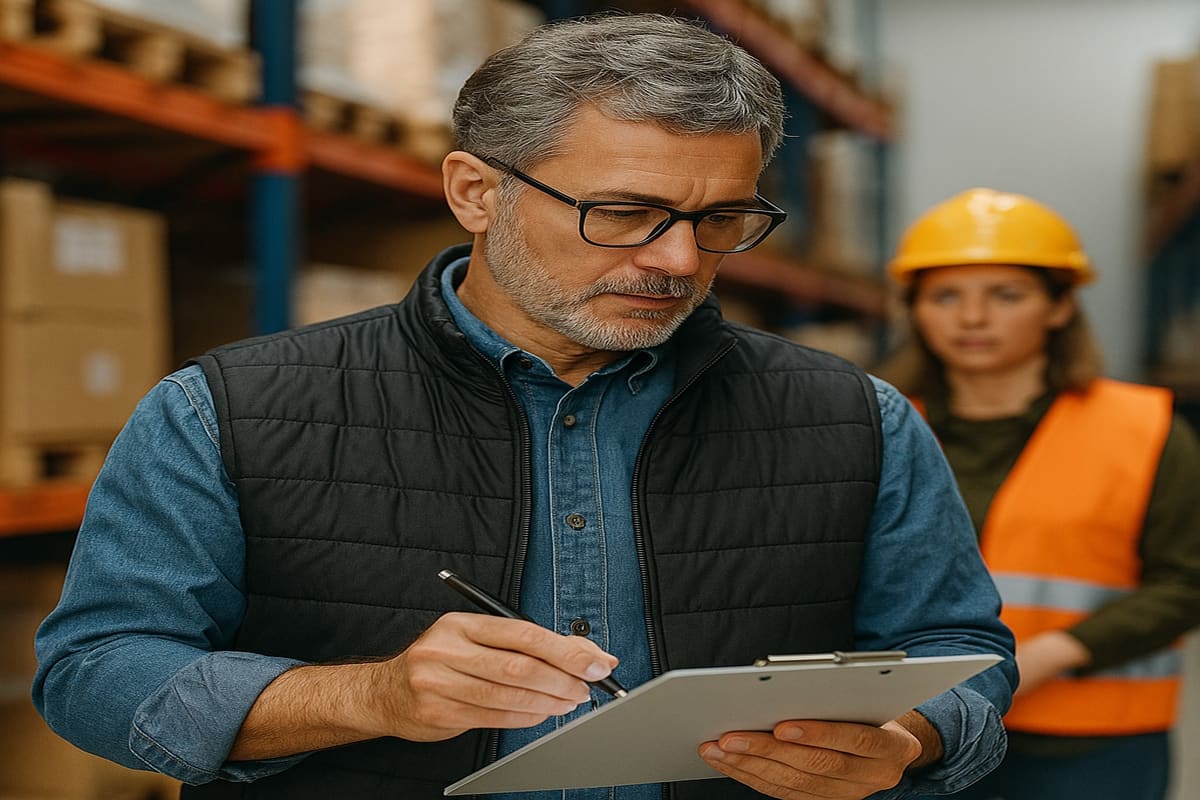Freight and logistics industry expertise illustration